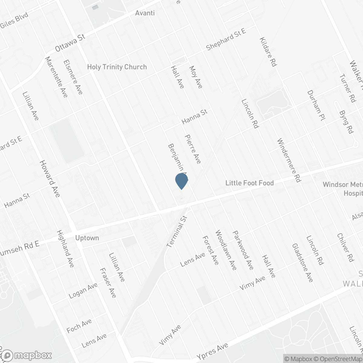 1761 Benjamin AVENUE, Windsor, Ontario N8X 4N7